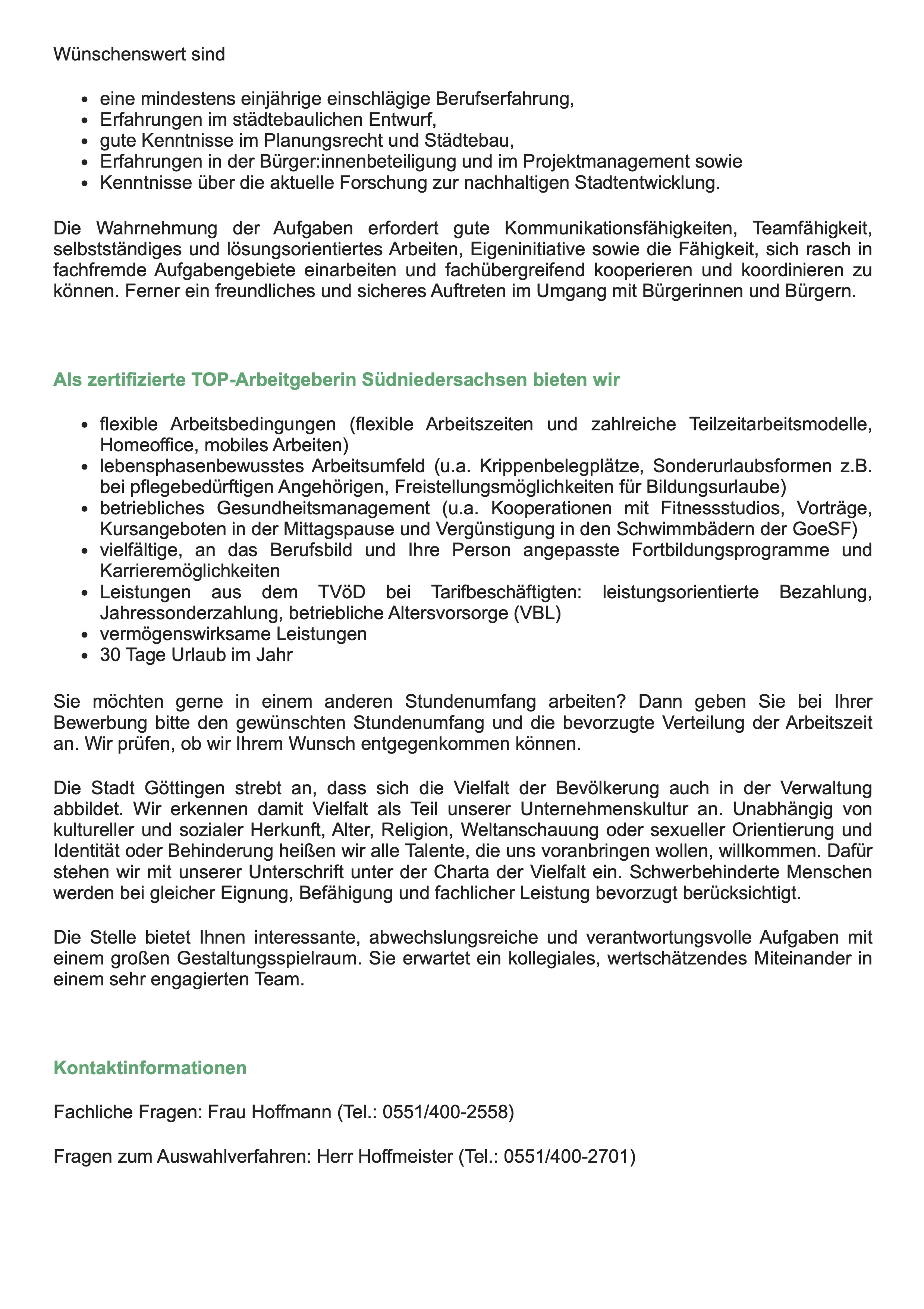 Stadtplaner in   Stadt Göttingen2